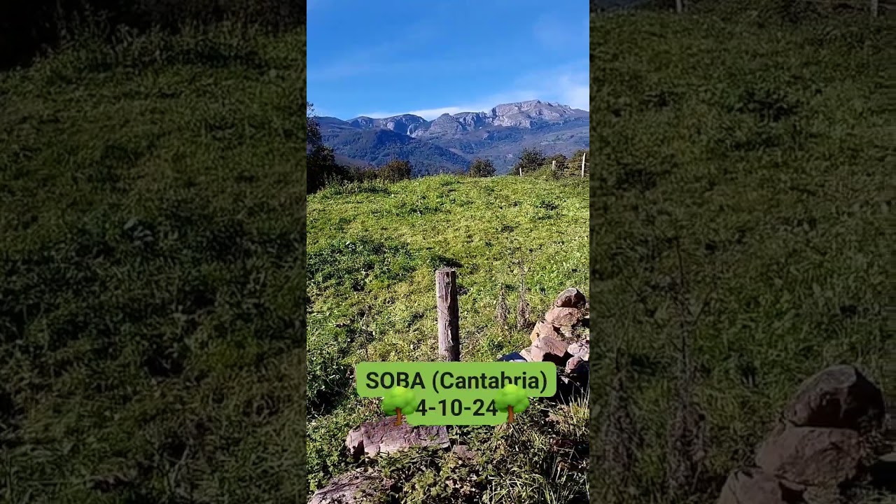 Soba desde Aja y Pto Los Tornos (Cantabria). CasasdeSoba. 4-10-24