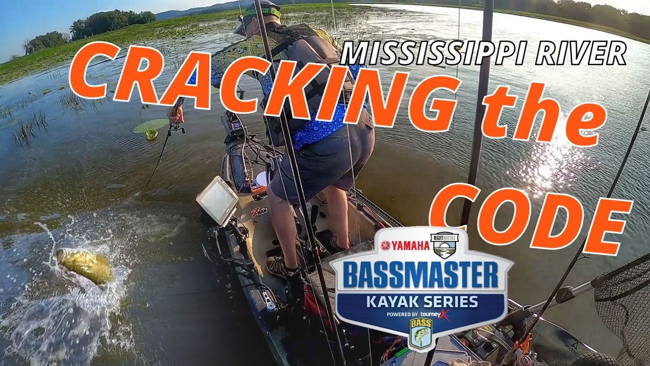 Fishing the Bassmaster Kayak Series Event at La Crosse, Wisconsin