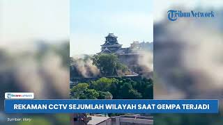 Rekaman CCTV Gempa Dahsyat Jepang: Jalanan Bergetar Hebat hingga Jembatan Hancur Terbelah