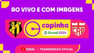 Thumbnail for JOGO COMPLETO: CASTANHAL (PA) X CRB (AL) | PRIMEIRA FASE | COPINHA SICREDI 2024
