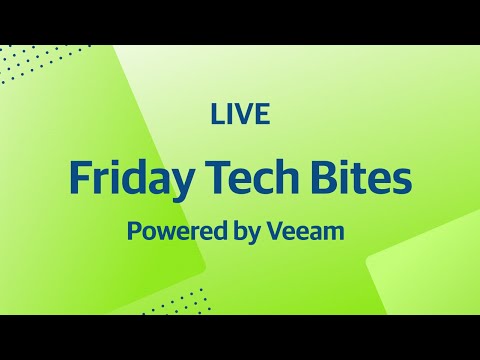 Friday Tech Bites: Veeam Backup for Microsoft 365 v6