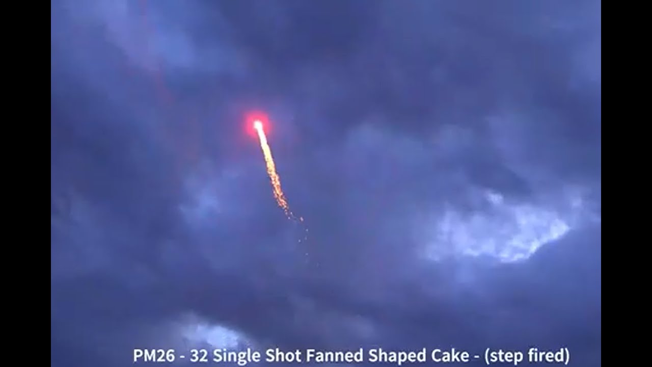 PM26 - 32 SINGLE SHOT FANNED SHAPE AERIAL