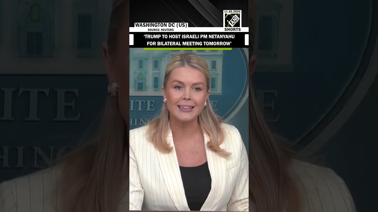 Пресс-секретарь Каролина Ливитт подтвердила, что Трамп примет премьер-министра Израиля Нетаньяху ...