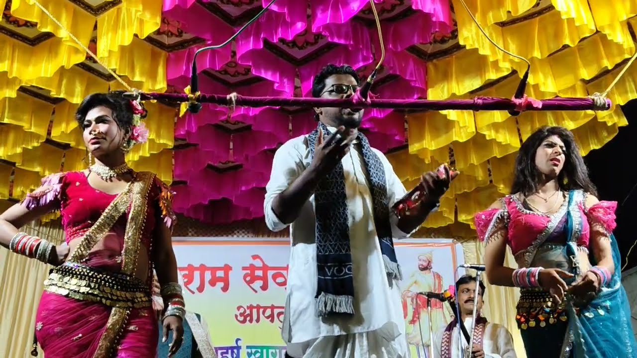 शाहीर ज्ञानेश्वर वाघमारे V/S सोनु गायधने //गावं आपतुर राऊंड 2 ज्ञानेश्वर शाहीर जोरदार सामना #viral 