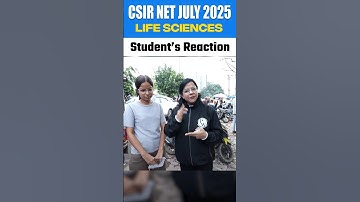 CSIR NET Life Science Exam Analysis 2025 | CSIR NET 2025 Student Review! #csirnet2025