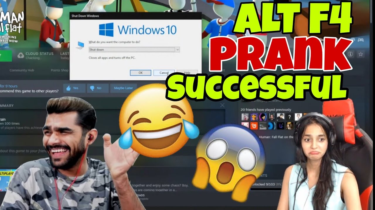 ALT F4 Prank on Aaradhya | 😂😂 - YouTube