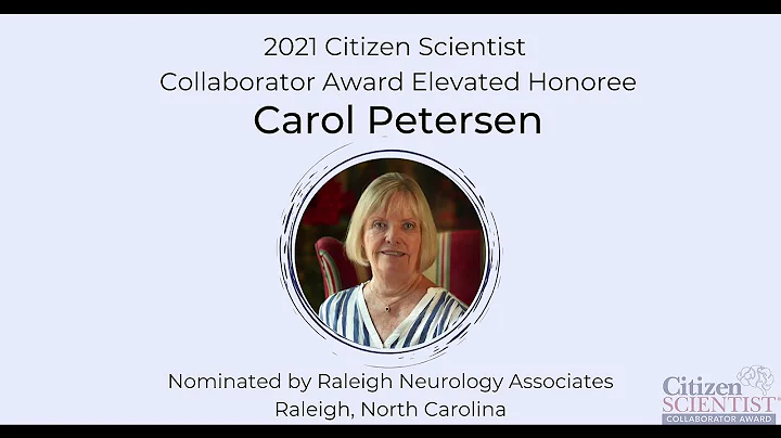 Carol Petersen: 2021 Citizen Scientist Collaborato...