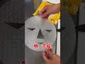 【検証】ライスペーパーを顔型に切って揚げてみる #shorts