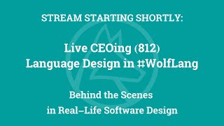 Live CEOing Ep 812: Language Design in the Wolfram Language [Tabular]