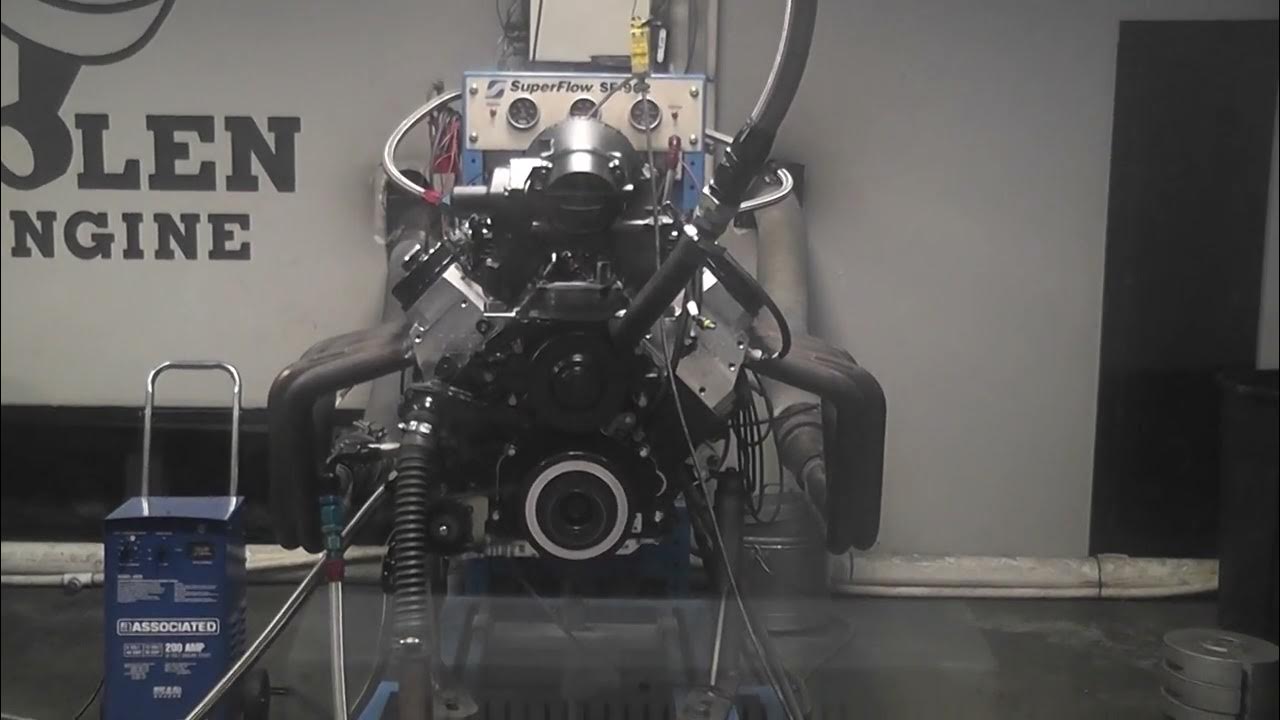 Golen Engine 427ci LS Land Speed Engine Dyno