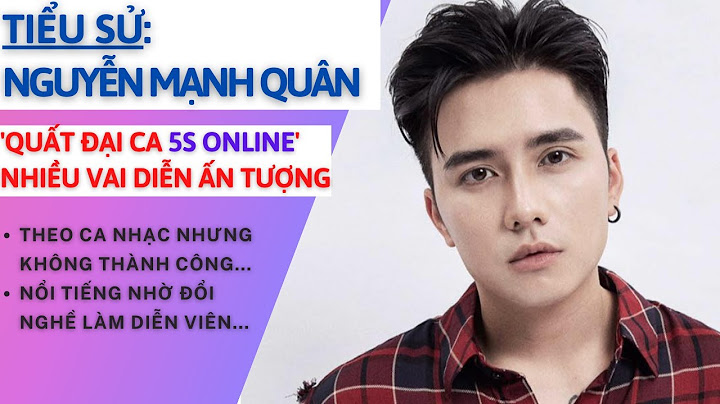 Các diễn viên 5s online sinh năm bao nhiêu