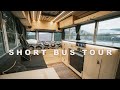 30 Day Build - 4 Window Short Bus Tour - Skoolie Conversion (FOR SALE)