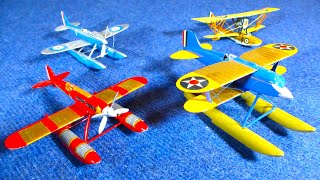 Golden Age Schneider Trophy Racers Seaplane Model Collection Engine Sounds Kit Covers 1/72 Scale