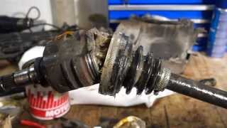 How to replace driveshaft boot Toyota Corolla. Years 1991 to 2010.