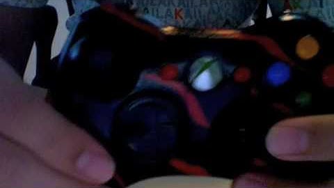 Red Tiger Xbox 360 Controller