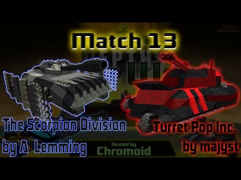 Tank Wars Episode 13: The Scorpion Division vs Turret Pop Inc.