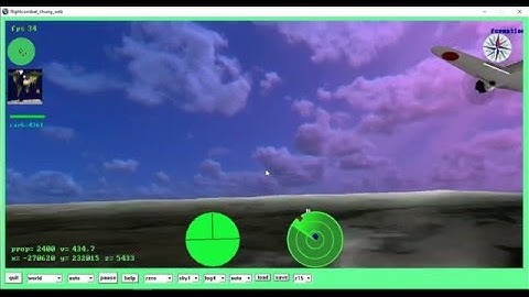 flightcombat simulator with google static maps satellite terrain
