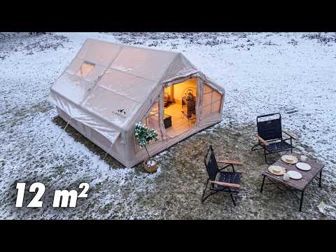 Terra Şişme Kamp Çadırı 12 m2 Bej