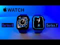 [Hands-On] BLUE Aluminum Apple Watch  Series 7 vs Blue Series 6 | Best Watch Bands to Pair Up ⌚️