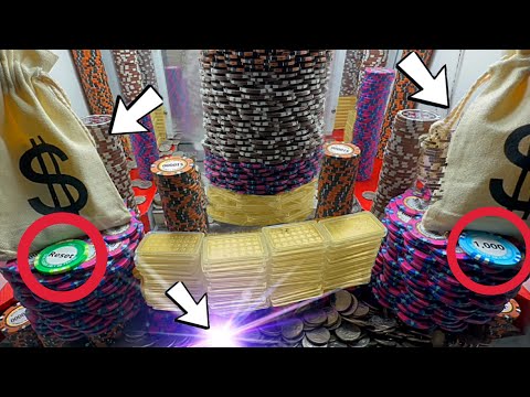 Super Big Tower gets Stuck!! $100,000,000.00 Buy In 💰High Limit Coin Pusher
