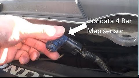 Turbo R18 Civic Gets Hondata 4 Bar Map sensor(MORE BOOST)
