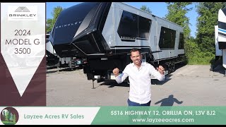 2024 Brinkley RV Model G 3500  Spent in Silence to Appreciate this Beauty!  Layzee Acres RV Sales