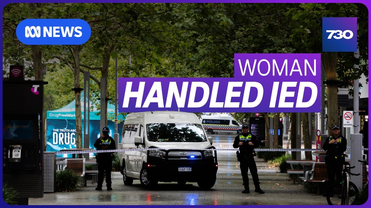 Eyewitness who picked up alleged explosive device at Perth's Invasion Day rally speaks out | 7.30