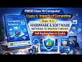 FBISE Class 10 Computer Chapter 6 | Hardware &amp; Software Methods to Protect Device | Topic 6.5 