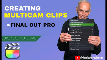 CREATING AND EDITING MULTICAM CLIPS IN FCPX