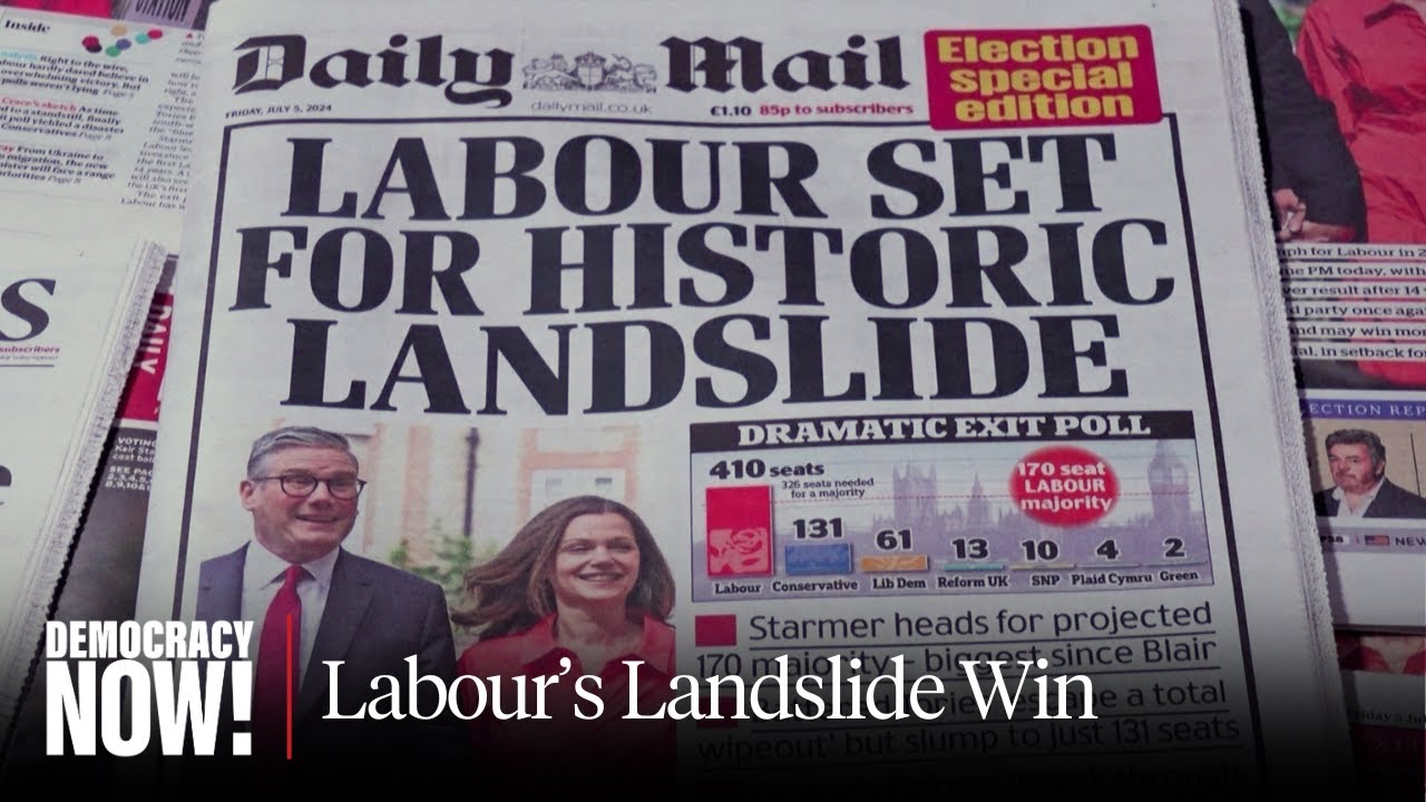 "Wide But Thin Mandate": Why U.K. Labour Party's Landslide Is on Shaky Ground