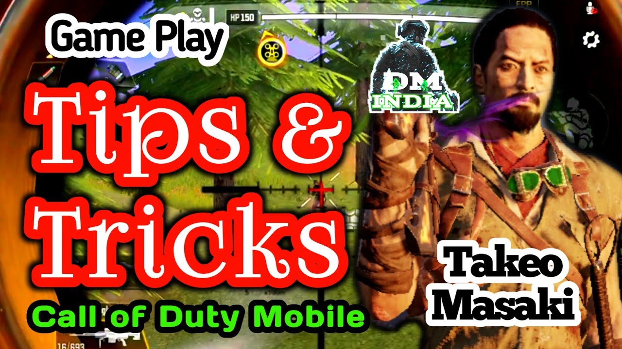 Takeo Masaki Game Play with Tips & Tricks Battle Royale Call of Duty Season 12