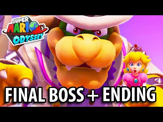 Super Mario Odyssey Online Multiplayer - Final Boss & Ending (2