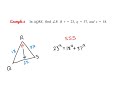 Law of cosines