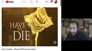 Citizen Soldier - Afterlife REACTION | EVEN MORE FUN THAN THE LAST ONE! (also i fail at guitar)