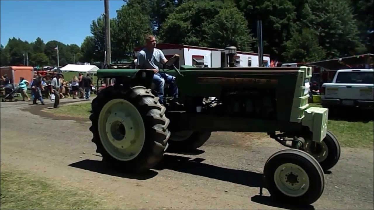 Olivers in the Ashtabula County Antique Engine Club 2018 show - YouTube
