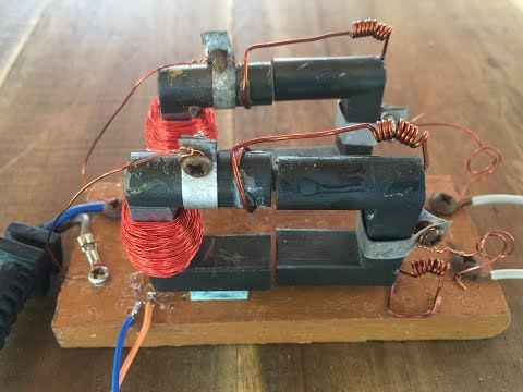 How To Make 3V Relay For School Project , Homemade A Safe Relay 2017