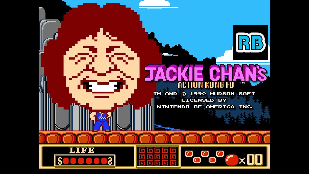 1990 [60fps] NES Jackie Chan's Action Kung Fu ALL