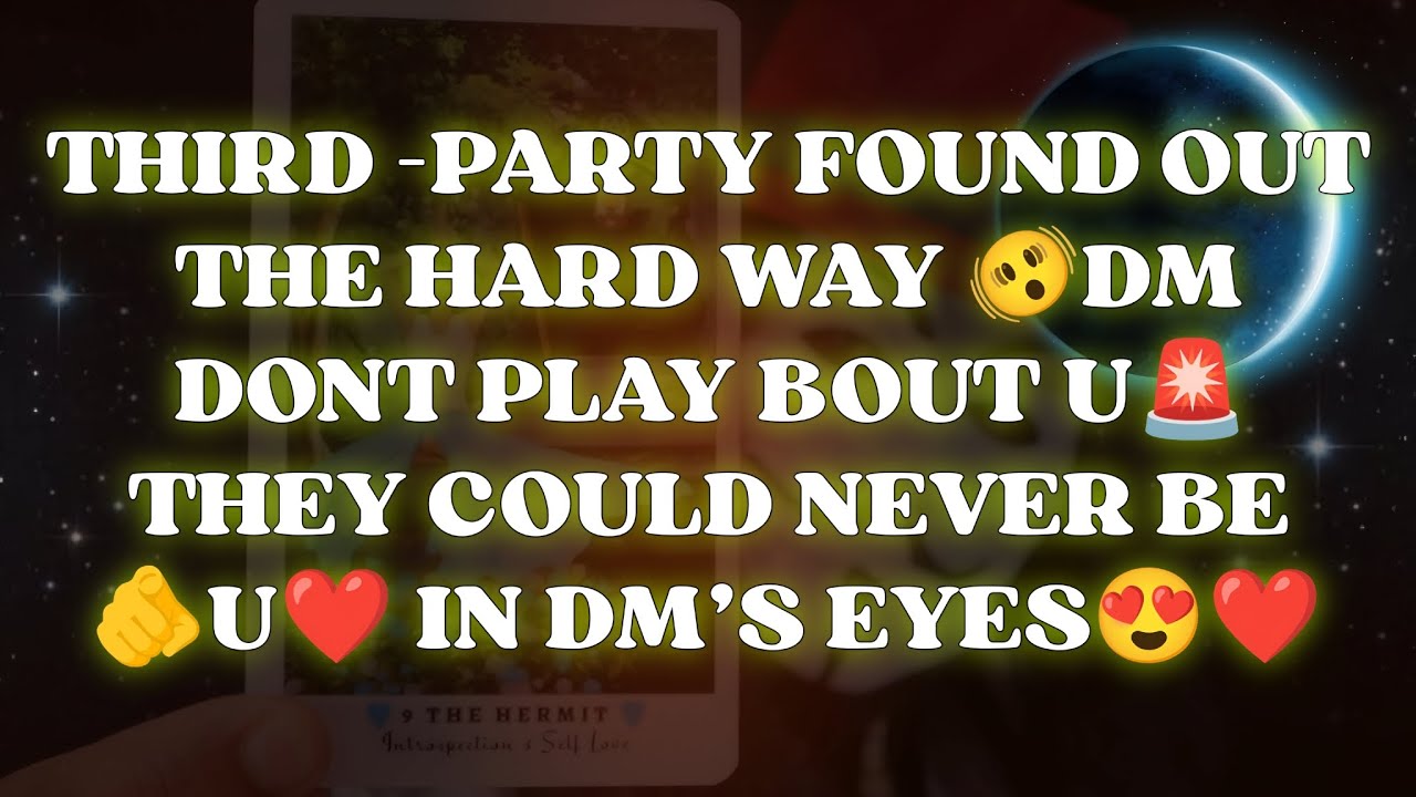 THIRD -PARTY FOUND OUT THE HARD WAY 🫨DM DONT PLAY BOUT U🚨  THEY COULD NEVER BE  🫵U❤️ IN DM’S EYES😍❤️