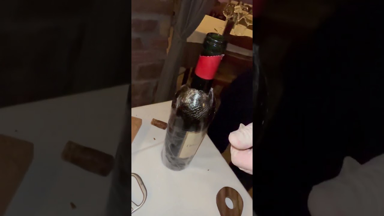 Apertura di un Pètrus 1986 per il Davidone Nazionale 🍾