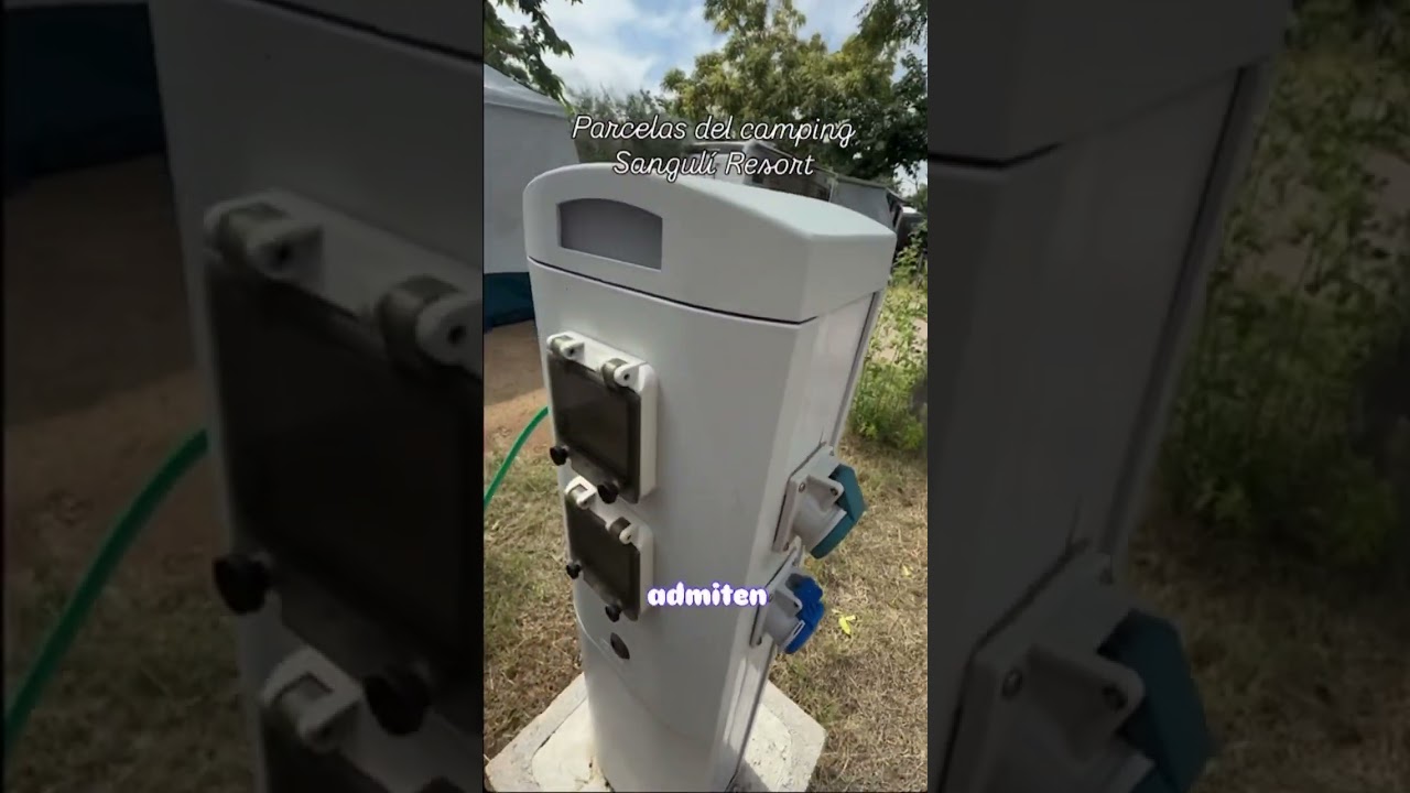 Parcelas del camping Sangulí Resort 🏕️ 