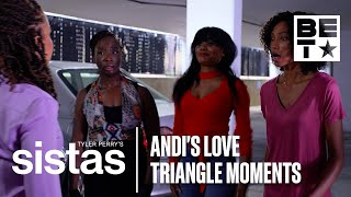 A Love Triangle I Wouldn't Want To Be In 👀 | Tyler Perry's Sistas On BET