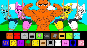 Incredibox Sprunki Sinner Edition But WITH LOVE SUS MOD! Mroona and Wyrum - New version