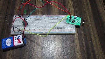 object detection alarm using ir sensor