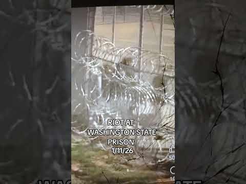 Riot At Washington State Prison 3unalived So Far Chaingang Prison Riot Gaprison 
