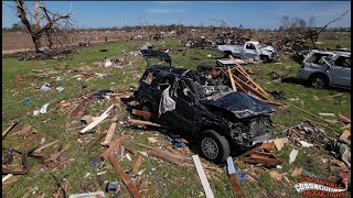HEARTBREAKING Damage SW of Rolling Fork MS