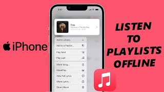 iPhone: How To Download ALL Songs In a Playlist For Offline Listening On Apple Music screenshot 4