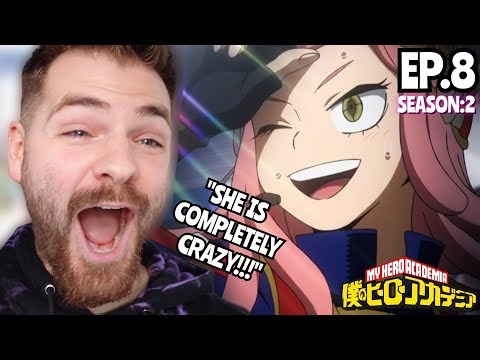 OH NO... SHE USED HIM!!!  | MY HERO ACADEMIA - EPISODE 8 | SEASON 2 | FIRST TIME REACTION