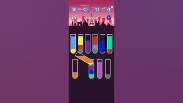 water sort puzzle level 281 guru #games #gaming #gameplay