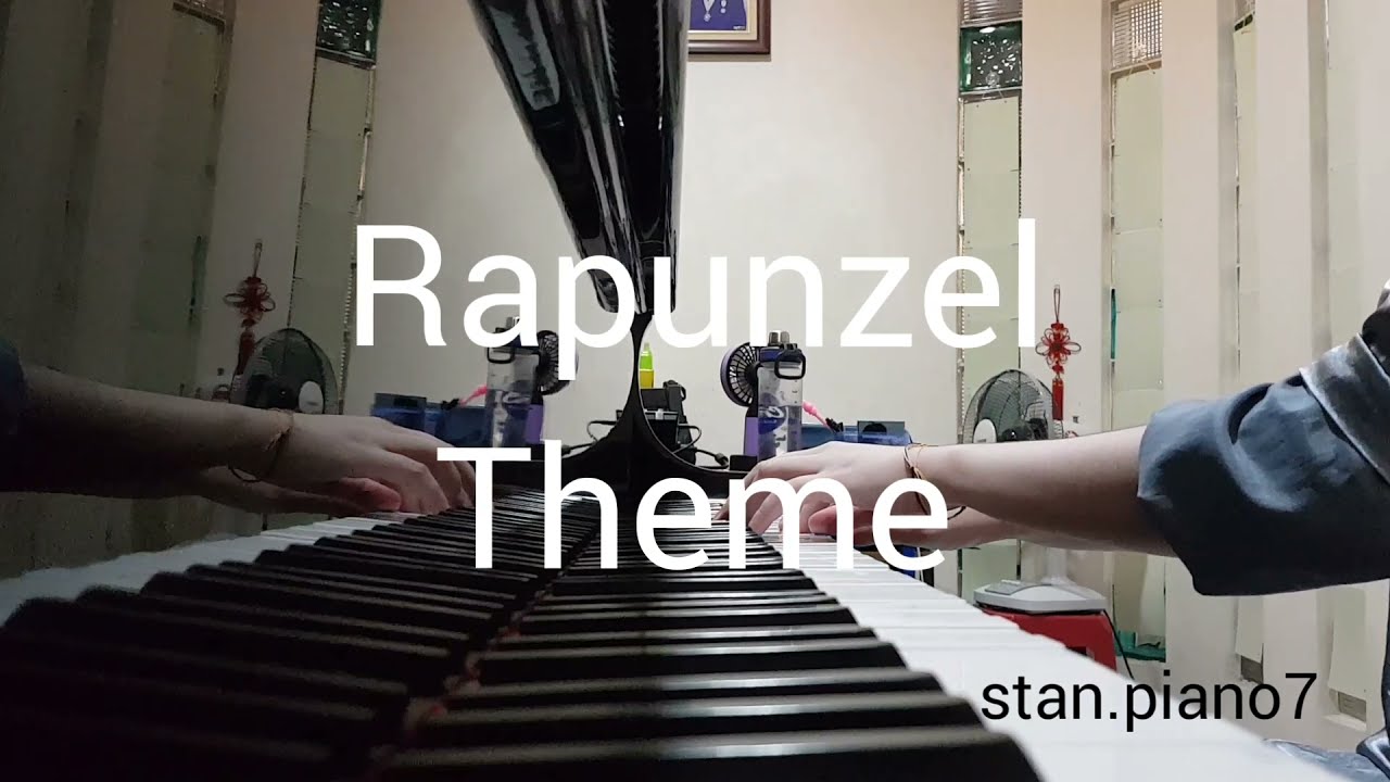 Rapunzel Theme - Barbie as Rapunzel - Piano Cover