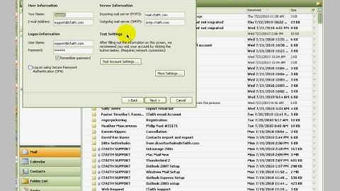 How to Configure Your cfaith IMAP Email with Outlook 2003